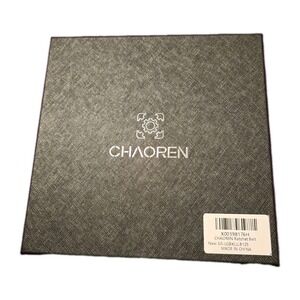 🎁 Chaoren Men's Ratchet Belt Set – 2 Belts + 2 Buckles (New in Box)